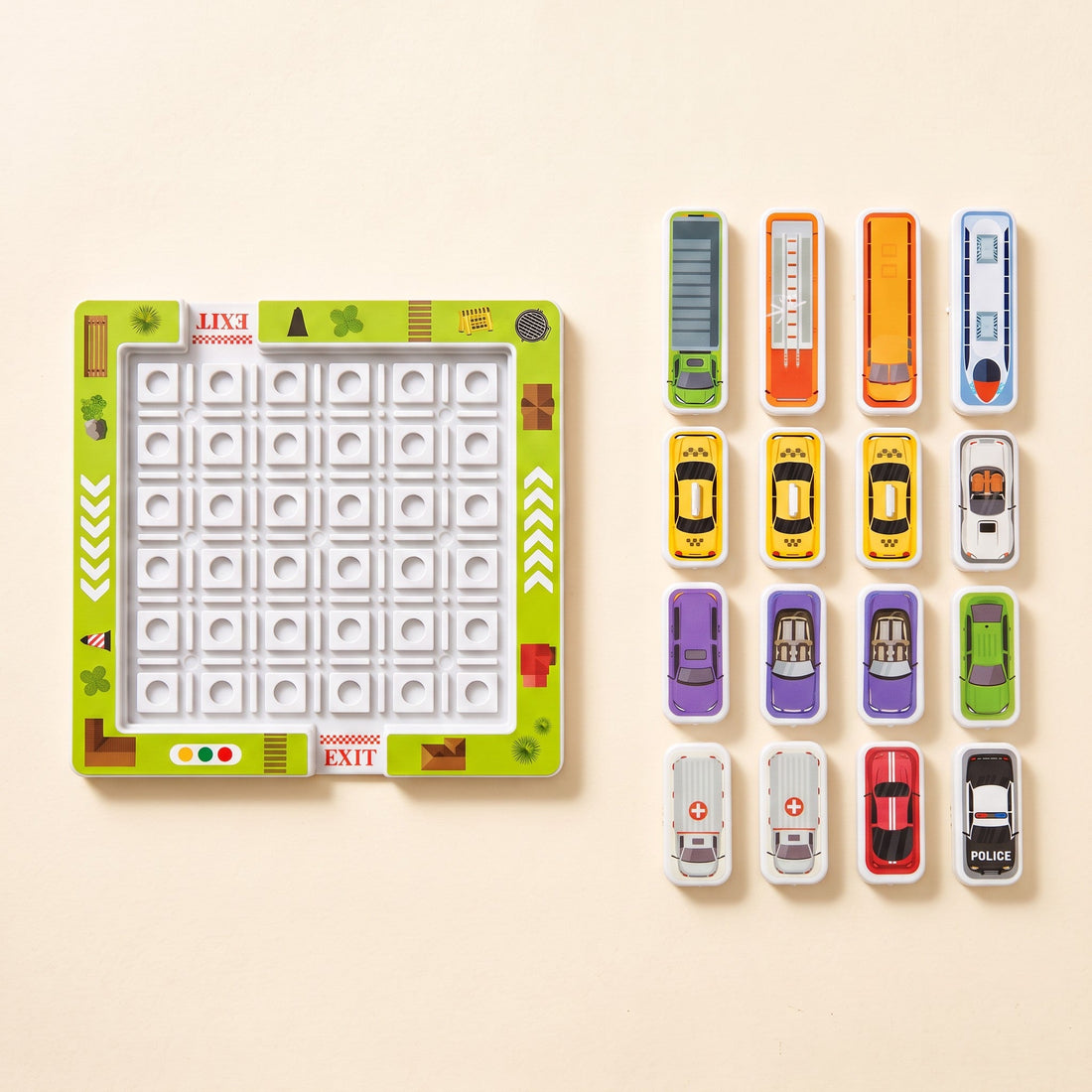 LogiCar Puzzle Board™