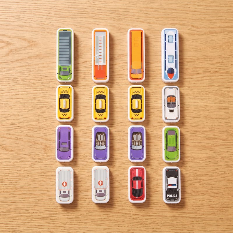 16 vehicles
